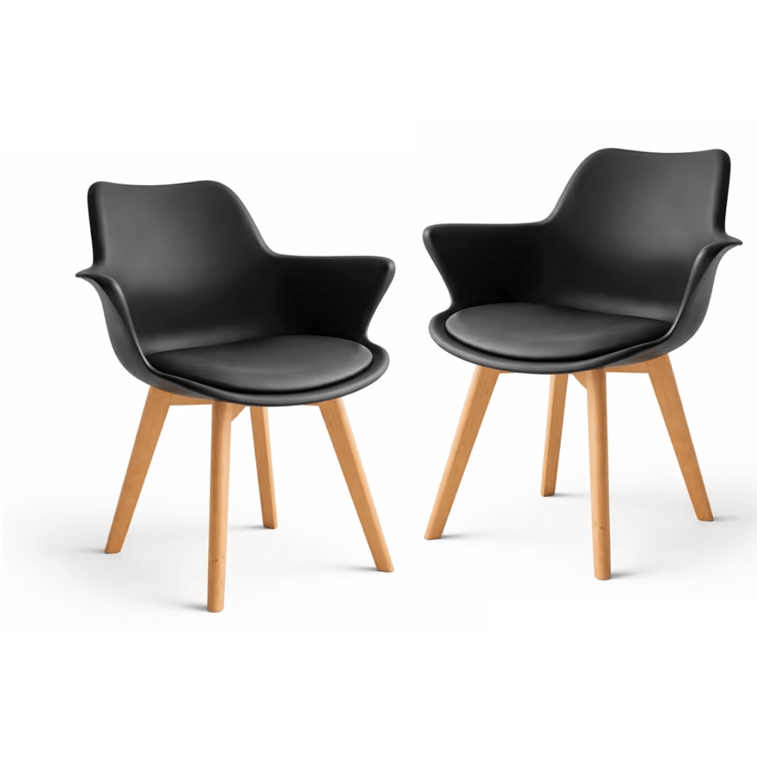 Pack 2 Butacas eames tulip Acolchadas